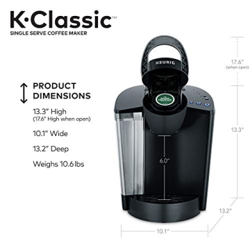 Keurig K-Classic Coffee Maker with AmazonFresh Variety Pack 60 Ct