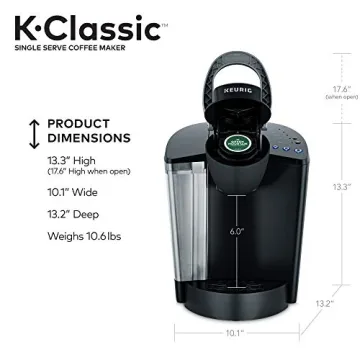 Keurig K-Classic Coffee Maker with AmazonFresh Variety Pack 60 Ct