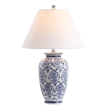 JONATHAN Y Juliana 26.25" Chinoiserie Ceramic LED Table Lamp - Perfect for Bedroom & Living Room