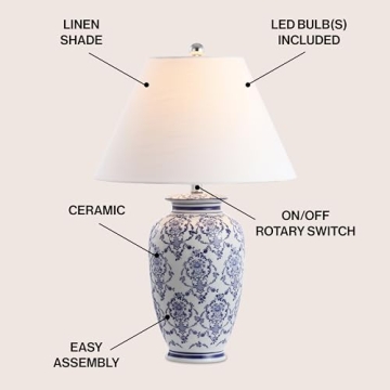Beautiful JONATHAN Y Juliana Table Lamp for Home