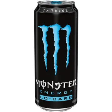 Monster Energy, Lo-Carb Monster, Low Carb Energy Drink, 16 Ounce (Pack of 12)