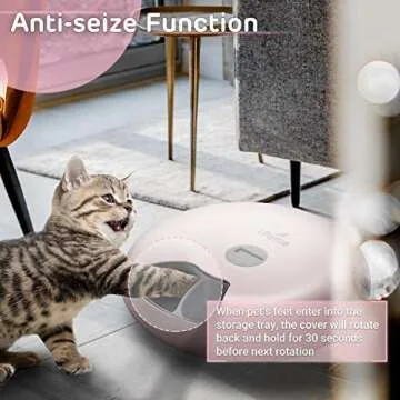 iPettie Donut 6-Meal Automatic Pet Feeder