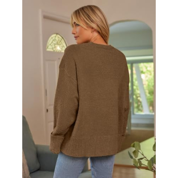 LILLUSORY Oversized Women's Sweater for Cozy Fall Style