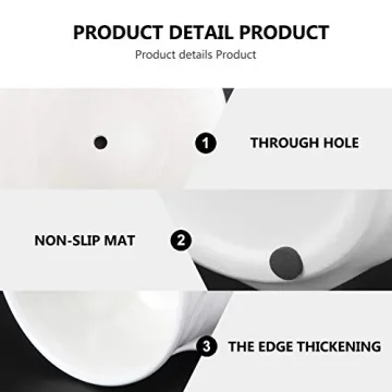 Elegant Yardwe Modern Flower Vase Man Face Ceramic Planter