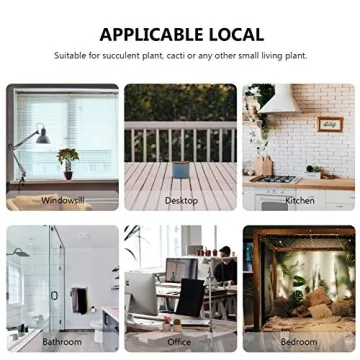 Elegant Yardwe Modern Flower Vase Man Face Ceramic Planter