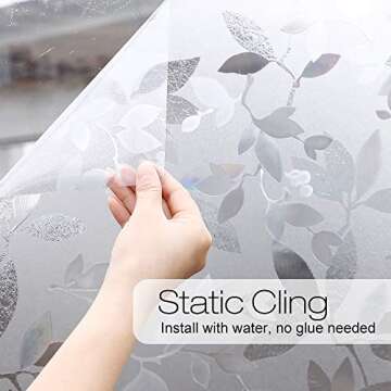 Rabbitgoo Window Film for Privacy and Style