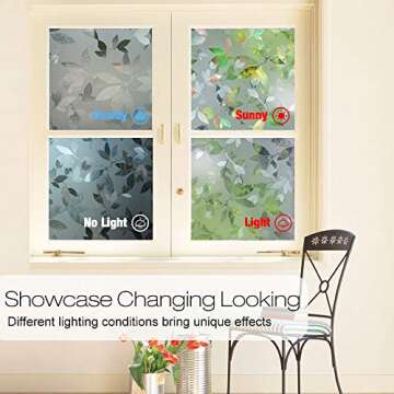 Rabbitgoo Window Film for Privacy and Style