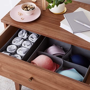 Dresser Drawer Storage Organizer Set for Underwear
