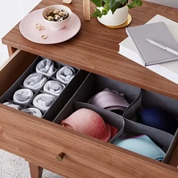 Dresser Drawer Storage Organizer Set for Underwear