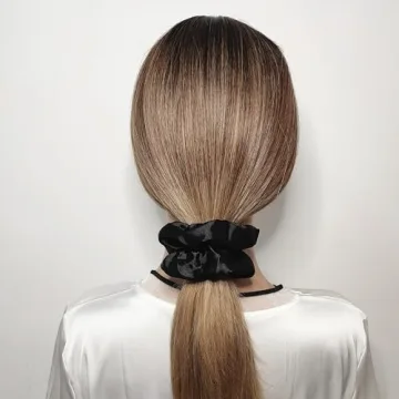 Satin Silk Scrunchies - Soft Hair Ties for Women