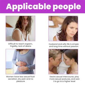 Intense Fast Orgasmic Gel,Fast Orgasmic Gel Women Sex Oils，Climax Intensifying Formula,Sensual Arousal Enhancer for Women,Sexual Pleasure Booster,Intimacy Enhancement Cream (3pcs)