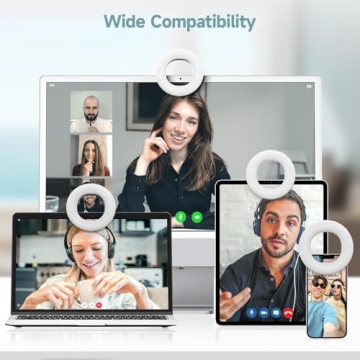 Rechargeable Selfie Ring Light for Perfect Photography