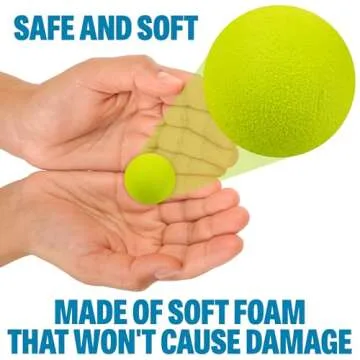 Hog Wild Cow Ball Popper Toy - Includes 4 Soft Foam Balls - Squeeze to Pop Air Powered Balls Up to 20 Feet - Launcher Safe for Indoor/Outdoor Play - Party Favor Gift for Kids, Girls, Boys Ages 5+