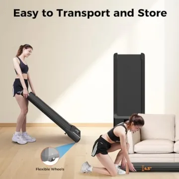 SupeRun Under Desk Treadmill Portable Walking Pad