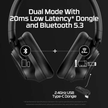 HyperX Cloud Mix 2 - Wireless Headphones with ANC