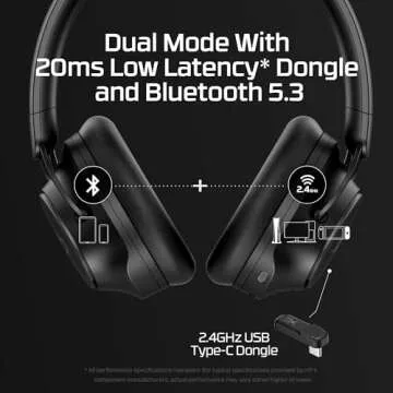 HyperX Cloud Mix 2 - Wireless Headphones with ANC