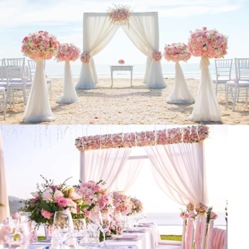 Sggvecsy Cherry Blossom Garland Elegant Flower Decor