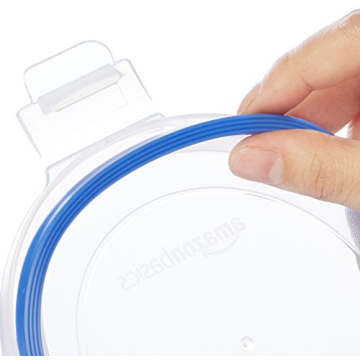 Amazon Basics Glass Food Storage Containers Airtight Leakproof