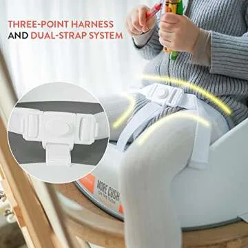 Prince Lionheart Squish Booster Seat for Kids, Safe & Easy to Clean