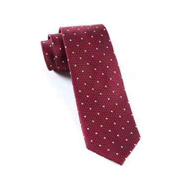 Elegant Burgundy Silk Tie for All Occasions