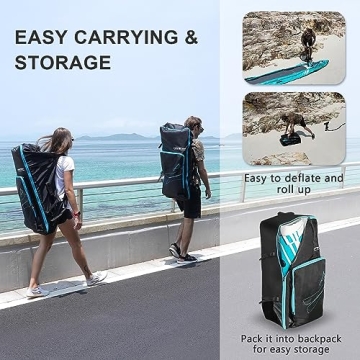 ANNTU Inflatable Kayak for Two - Lightweight and Fun