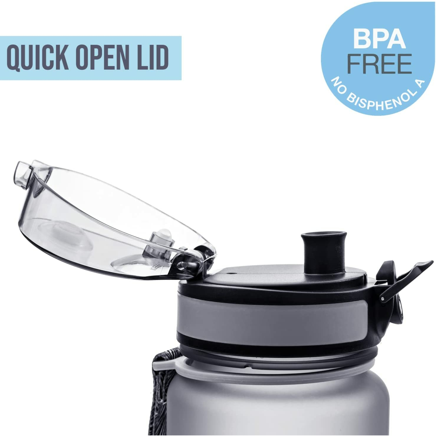 Embrava 32oz Water Bottle - Leak Proof & Fast Flow