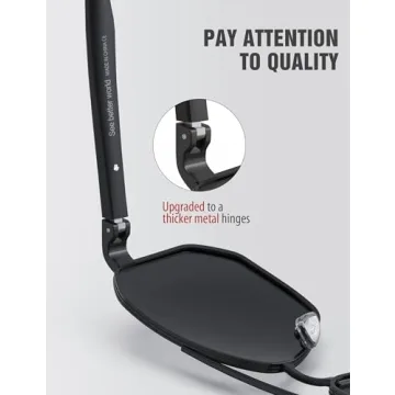 Polarized Aviator Sunglasses - UV 400 Protection