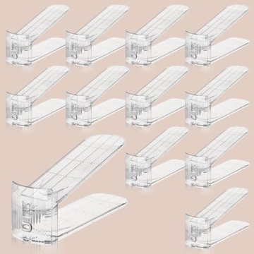 TOOKNIN Adjustable Shoe Slots Organizer - Space Saving Rack