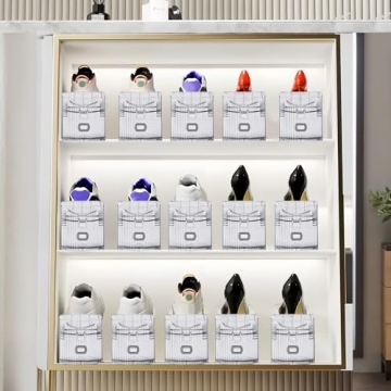 TOOKNIN Adjustable Shoe Slots Organizer - Space Saving Rack