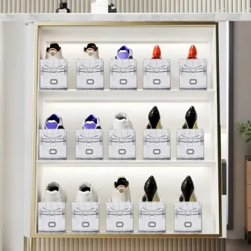 TOOKNIN Adjustable Shoe Slots Organizer - Space Saving Rack