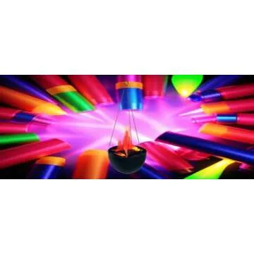 Lightahead Fire Flame Prop for Halloween and Parties
