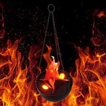 Lightahead Fire Flame Prop for Halloween and Parties