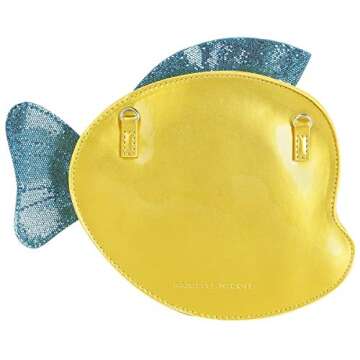 Disney by Danielle Nicole Flounder Crossbody, Yellow