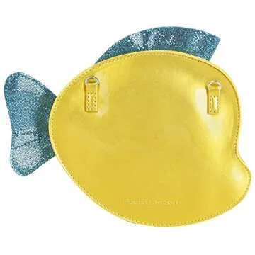 Disney by Danielle Nicole Flounder Crossbody, Yellow