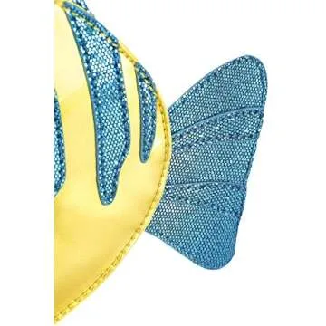 Disney by Danielle Nicole Flounder Crossbody, Yellow