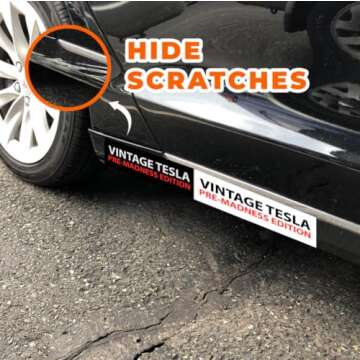 Exclusive Water-Resistant Anti Musk Tesla Bumper Sticker