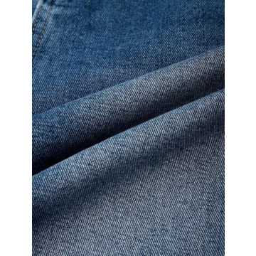 Flamingals Women's Trendy Straight Leg Jeans for Casual Wear