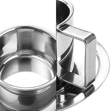 Elegant ZENFUN 4 Pack Coffee Cups Set for Modern Homes