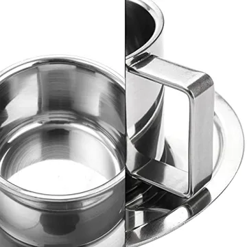 Elegant ZENFUN 4 Pack Coffee Cups Set for Modern Homes