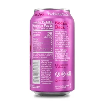 Poppi Sparkling Prebiotic Soda with Apple Cider Vinegar