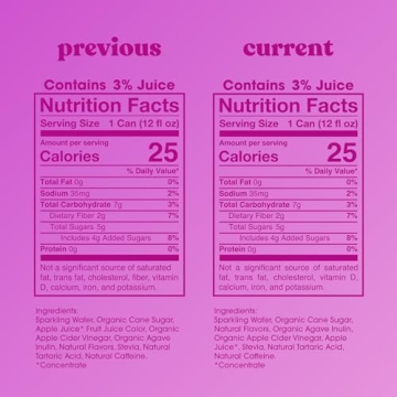 Poppi Sparkling Prebiotic Soda with Apple Cider Vinegar