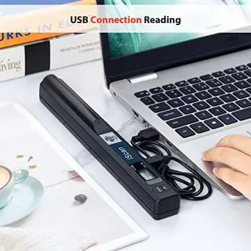 Hczrc Portable Scanner for Easy Document Digitization