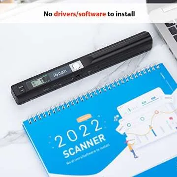 Hczrc Portable Scanner for Easy Document Digitization