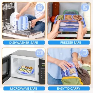 Durable EASYFUN Bento Box for Healthy Lunches