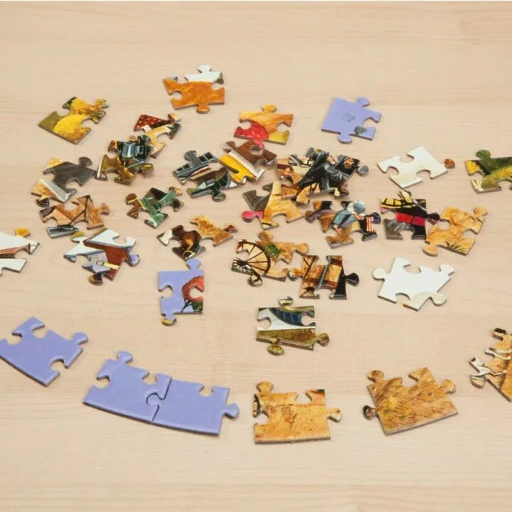 Pizza Pie 300 Piece Round Jigsaw Puzzle