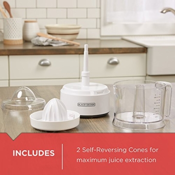 BLACK+DECKER 32oz Citrus Juicer for Fresh Juice at Home
