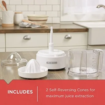BLACK+DECKER 32oz Citrus Juicer for Fresh Juice at Home