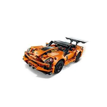 Technic Chevrolet Corvette Zr1 Replica, 2 in 1 Collectible Car Model, Advanced Construction Set