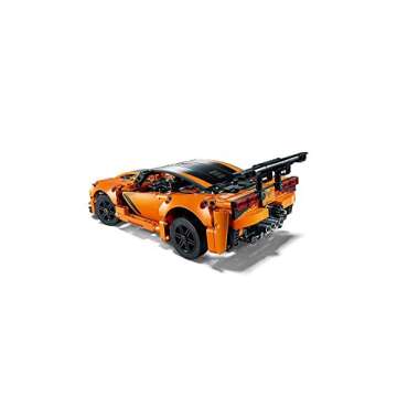 Technic Chevrolet Corvette Zr1 Replica, 2 in 1 Collectible Car Model, Advanced Construction Set