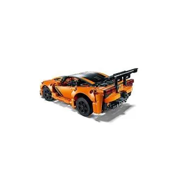 Technic Chevrolet Corvette Zr1 Replica, 2 in 1 Collectible Car Model, Advanced Construction Set